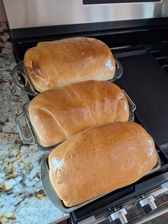 home made bread