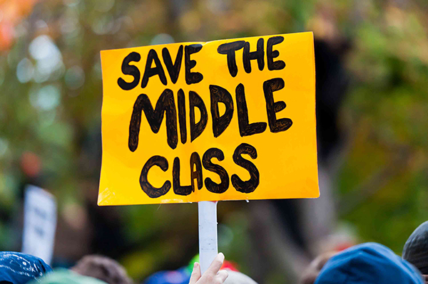 Save the Middle Class Sign