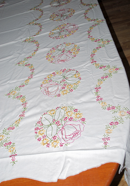 Rose Flower Tablecloth 4